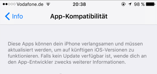 iPhone und iPad auf App-Kompatibilität mit iOS 11 prüfen